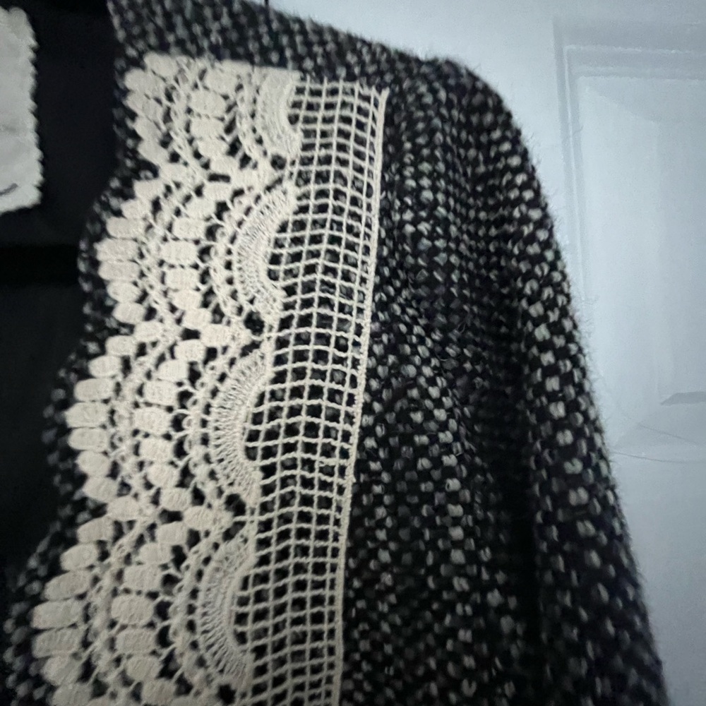 Anthropologie Tabitha Tweed Lace Jacket - Women - Size 0 - Picture 4 of 8